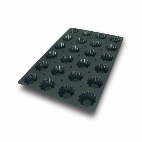 Forma Silicon Brioche/Savarina Monoportii Ø 7.9 x H 3.5 cm, 24 cavitati, 84 ml ( SQ001) [3]
