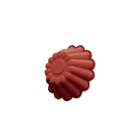 Forme Silicon pentru Torturi si Prajituri - Forma Silicon Briosa mare Ø22xH8 cm, cu Inel