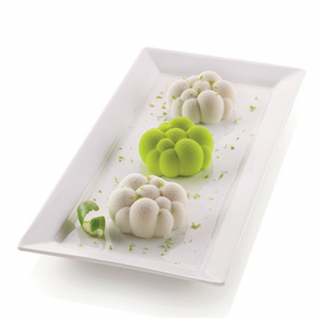 Forme 17.5x30cm Monoportii, Mignon - Forma Silicon Bubbles Ø 7 x H 3 cm, 6 cavitati x 85 ml