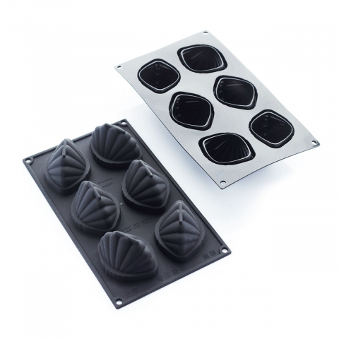 Forme Silicon Monoportii, Mignon - Forma Silicon Calipso 7.9 x 5.9 x H 5.45 cm, 6 cavitati, 100 ml