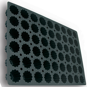 Forme 60x40cm Monoportii, Mignon - Forma Silicon Canneles Monoportii Ø 5.6 x h 5 cm, 54 cavitati, 80 ml (SQ002)