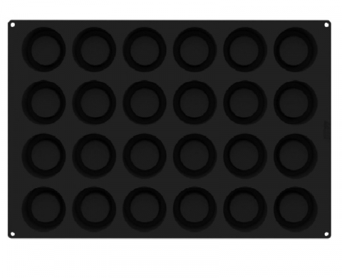 Forma Silicon Capsula Ø 8 x H 3.5 cm, 24 cavitati, 120 ml (SQ092) [2]