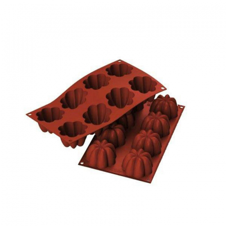 Oferta Cantitate - Forma Silicon Charlotte Ø7 x H 4.1cm, 8 cavitati (SF154)