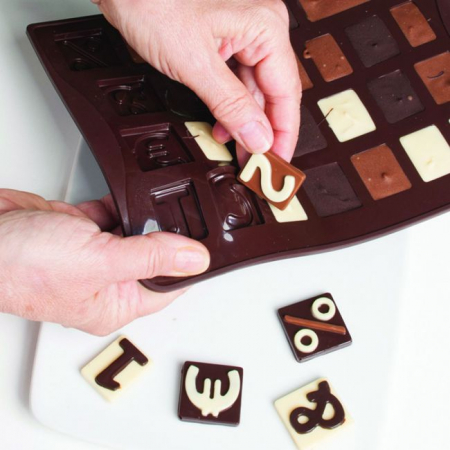 Forma Silicon Chocoice Cifre-Simboluri, 26 cavitati [2]