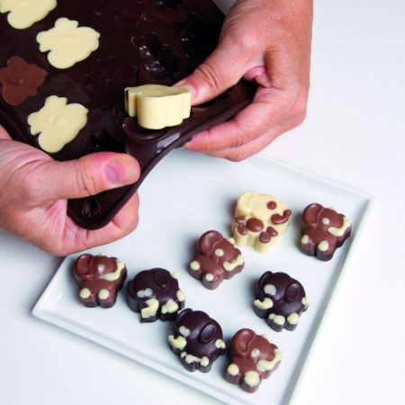 Forma Silicon Chocoice Elefanti, 16 cavitati [2]