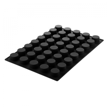 Forme 60x40cm Monoportii, Mignon - Forma Silicon Cilindru Ø 5 x h 3 cm, 40 cavitati, 57 ml (SQ079)