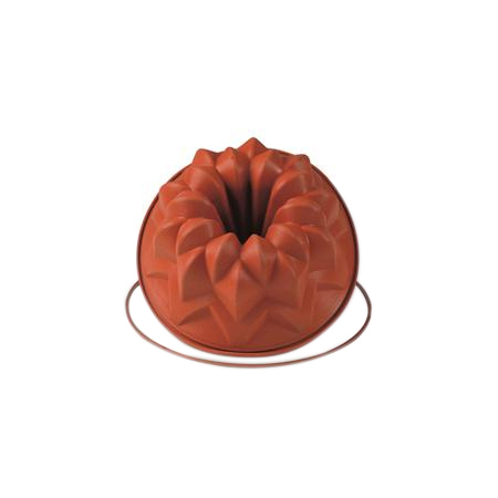 Forma Silicon Cozonac Star Bundt Ø24xH10 cm, cu Inel [2]