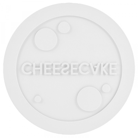 Forme Silicon pentru Decor si Plating - Forma Silicon Decor Cheesecake Ø 18 x H 2.5 cm, 25 ml