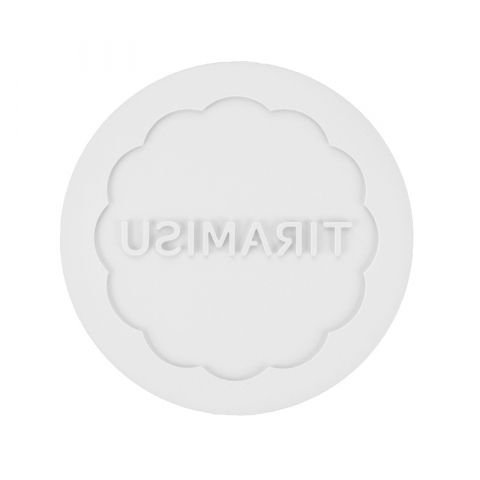 Forme Silicon pentru Decor si Plating - Forma Silicon Decor Tiramisu Ø 18 x H 2.5 cm, 28 ml