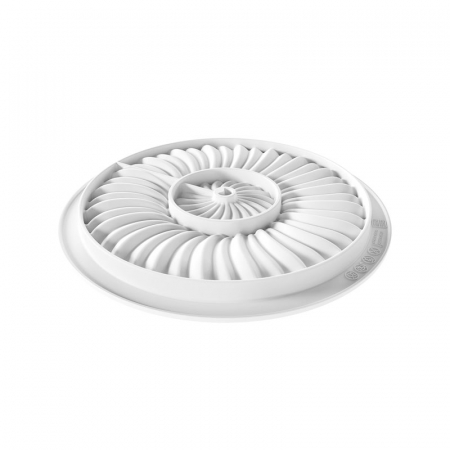 Forme Silicon pentru Decor si Plating - Forma Silicon Decor Top/Insertie Crown Honore Ø 17.7 (6.9) x H 1.4 cm, 240 ml