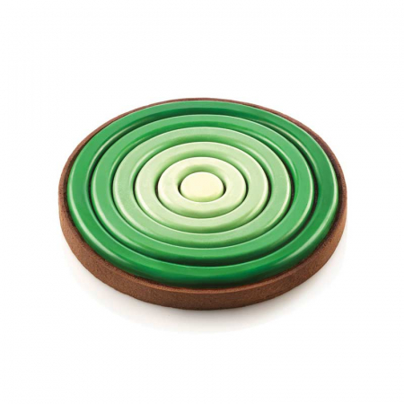 Forme Silicon pentru Decor si Plating - Forma Silicon Decor Top/Insertie, Rotund Ø 4-26 x H 2 cm