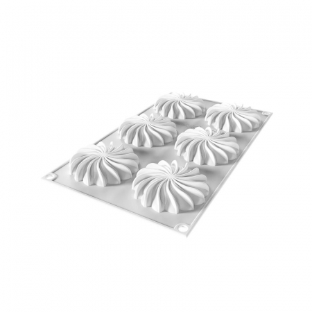 Forme Silicon pentru Decor si Plating - Forma Silicon Decor Top/Insertie Saint Honore  Ø 7.6  x H 1.6 cm, 40 ml