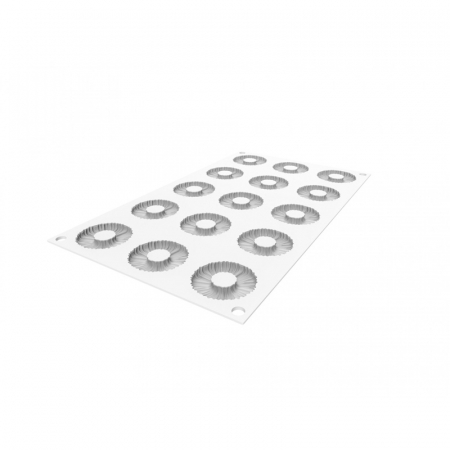 Forma Silicon Decor Top/Insertie Tutu Ø 4.5 x H 0.65 cm, 15 cavitati, 7 ml [2]