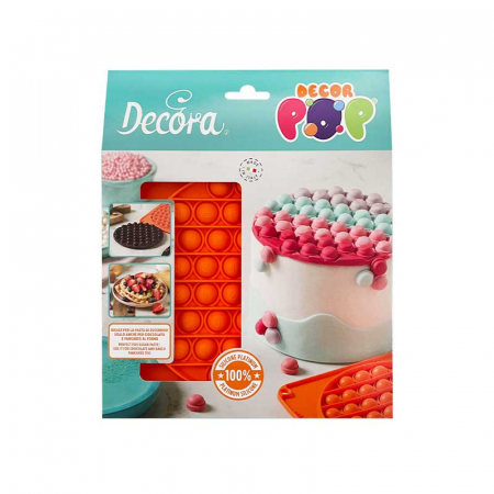 Forme Silicon Monoportii, Mignon - Forma Silicon DecorPop Semisfere Ø 1.6 cm Rotund Ø 15.3 cm