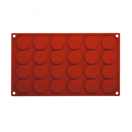 Forma Silicon Florentine Ø 3.5 x H 0.5 cm, 24 cavitati, 5 ml [2]