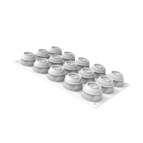 Oferta Cantitate - Forma Silicon Givre 30 Ø 4 x H 3 cm, 15 cavitati x 30 ml