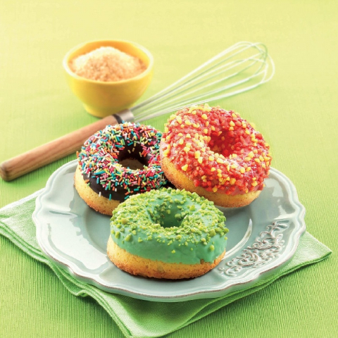 Forme de Silicon Cofetarie - Forma Silicon Gogosi Donuts Ø 7.5 x H 2.8 cm, 6 cavitati (SF170)