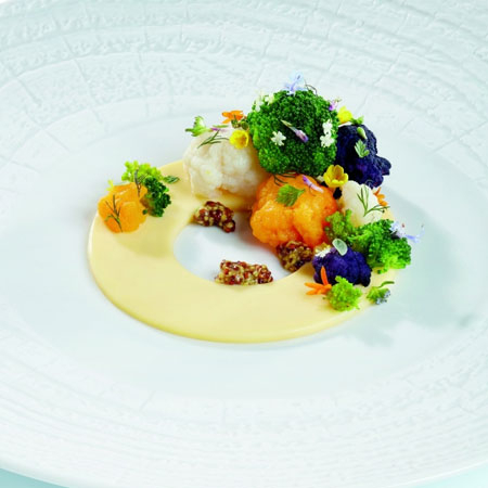 Forme Silicon pentru Decor si Plating - Forma Silicon Gourmand Cerc mare Ø 11 x H 0.35 cm, 6 cavitati