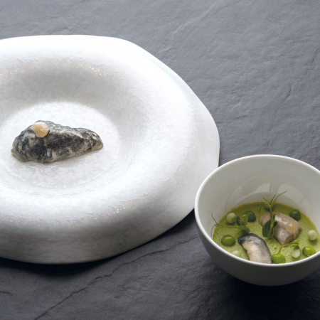 Forme Silicon pentru Decor si Plating - Forma Silicon Gourmand Stridii 8 x 4.6 x H 2.1 cm, 10 cavitati