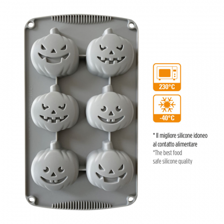 Forma Silicon Halloween Dovlecel 3 modele, 6 cavitati [2]
