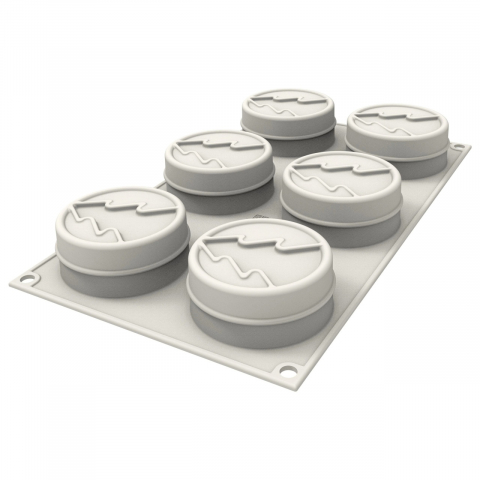 Oferta Cantitate - Forma Silicon Iarna Ø 7 x H 3 cm, 6 cavitati x 108 ml