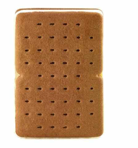 Forma Silicon Inghetata Sandwich Biscuit Double, 2 forme silicon x 5 cav. 6.8 x 9.9 x H 2 cm, 134 ml (BISC04) [6]
