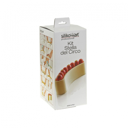 Forma Silicon Kit Stella Del Circo 28 x 6 x H 7.1 cm (4 forme), 1000 ml [7]