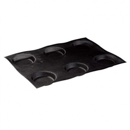 Forme Silicon Microforate - Forma Silicon Microforata 30x40 cm, 6+6 Cavitati Rotunde Ø8.5xH2 cm, Set 2 buc