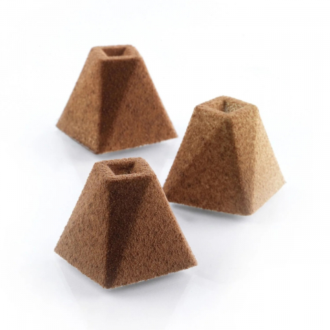 Forme 60x40cm Monoportii, Mignon - Forma Silicon Mini Piramid Mignon 2.8 x 2.8 x H 2.5 cm, 77 cavitati, 11 ml, (SQ046)
