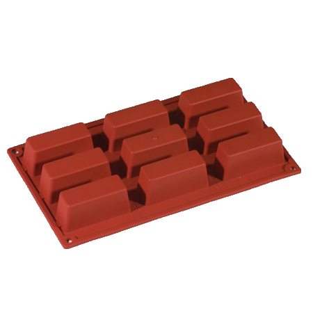 Forme 17.5x30cm Monoportii, Mignon - Forma Silicon MiniChec 8 x 3 x h3 cm, 9 cavitati