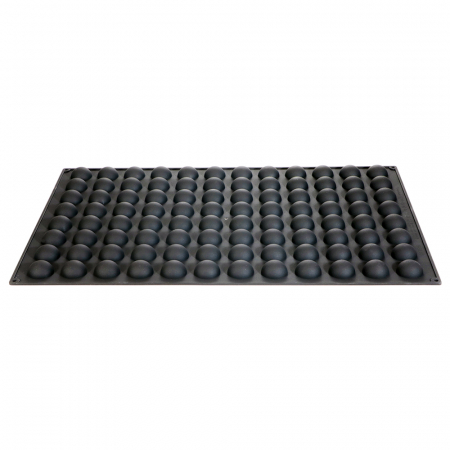 Forme 60x40cm Monoportii, Mignon - Forma Silicon Monoportii Semisfera  Ø3.5 x H 1.75 cm, 96 cavitati, 10 ml