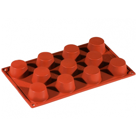 Forme de Silicon Cofetarie - Forma Silicon Muffin Ø5xh2.8 cm, 11 cavitati