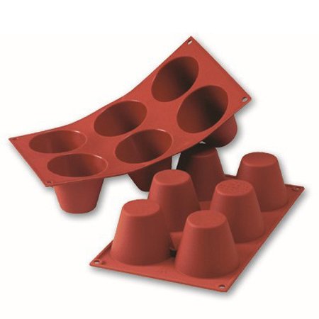 Forme de Silicon Cofetarie - Forma Silicon Muffin Ø7.5xh6cm, 6 cavitati
