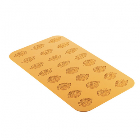 Forme Silicon pentru Decor si Plating - Forma Silicon NaturaE Frunze 2 modele 6.6 x 3 x H 0.15 cm, 24 cavitati
