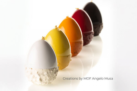 Forma Silicon Ou 3D, Ø 5 x H 7.3 cm, 5 cavitati, 100 ml [4]