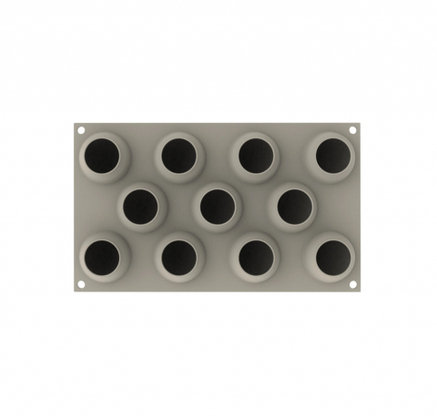 Forma Silicon Ou Ø 5.3 x H 6.7 cm, 11 cavitati x 100 ml [2]