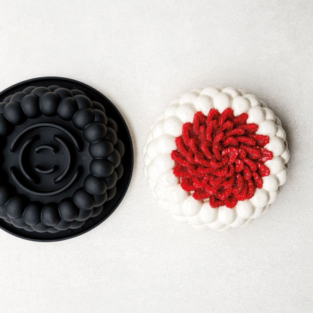 Forme de Silicon Cofetarie - Forma Silicon Pavocake Tort 3D Nuage Ø 18 x H 6.5 cm, 1200 ml