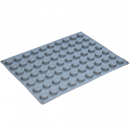 Forme de Silicon Cofetarie - Forma Silicon Piese Table, Mignon Ø 2.5 cm x h 1 cm, 5.5 ml, 70 cavitati