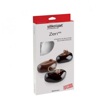 Forma Silicon Pietre Zen100 8.7 x 6.3 x H 3.6 cm, 6 cavitati + decupator, 100 ml [3]