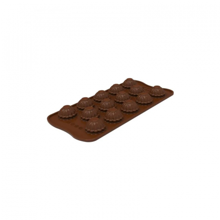 Forme Multicavitati Mici - Forma Silicon Praline 3D Ø 2.7 x H 2.5 cm, 8 ml, 14 cavitati (SCG060)