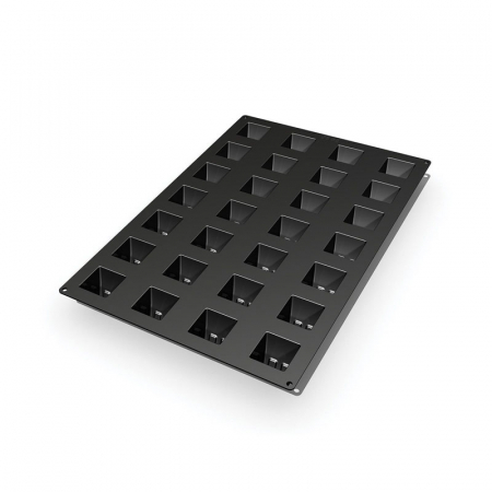 Forme 60x40cm Monoportii, Mignon - Forma Silicon Profesionala Grustello 5.2 x 5.2 x H 6.1 cm, 28 cavitati (SQ022)