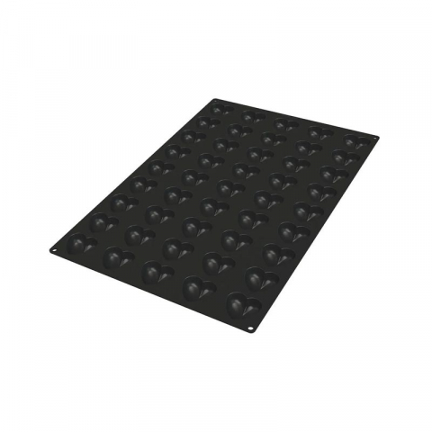Forma Silicon Profesionala Inima 5.1 x 5.4 x H 2.3 cm, 45 cavitati, 33 ml (SQ065 ) [2]