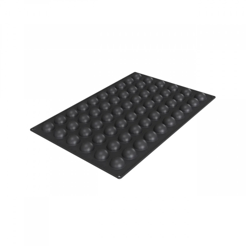 Forme de Silicon Cofetarie - Forma Silicon Semisfere Mignon Ø 4.2 x H 2.2 cm, 60 cavitati, 20 ml (SQ075)