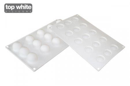 Forma Silicon Sfere Ø 3.2 x h 2.8 cm, 15 cavitati (TRUFFLES 20) [2]