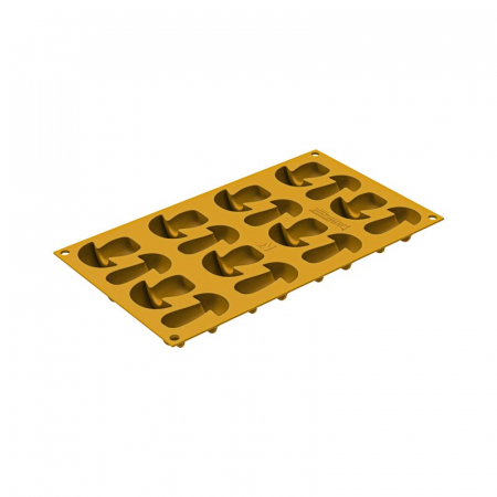 Forma Silicon Silikomart NaturaE Ciupercuta 5.9 x 3.6 x H 1.8 cm, 20 ml, 16 cavitati [3]