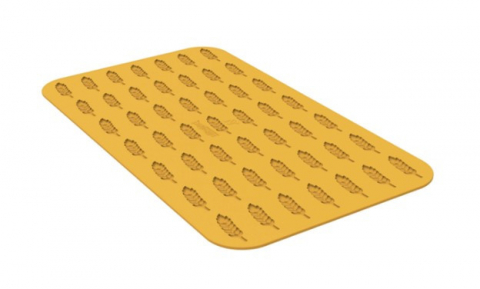 Forme Silicon pentru Decor si Plating - Forma Silicon Silikomart NaturaE Spic Grau 5.5 x 1.7 x H 2 cm, 1 ml, 54 cavitati