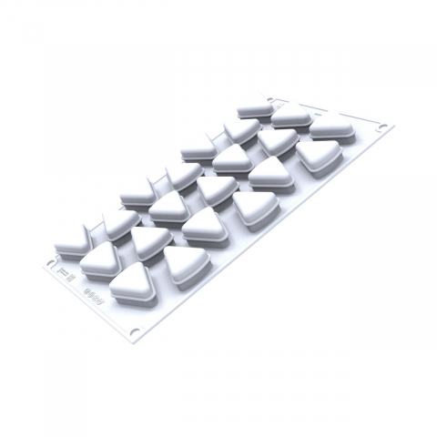 Forme 17.5x30cm Monoportii, Mignon - Forma Silicon Slice 3.8 x 3.1 x H 2 cm, 21 cavitati x 14 ml