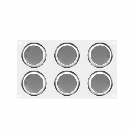 Forma Silicon Splash Ø 7.1 x H 3.65 cm, 6 cavitati, 110 ml [2]