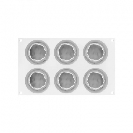 Forma Silicon Syrio Ø 6.8 x H 5.8 cm, 6 cavitati, 120 ml [2]