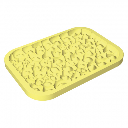 Matrite, Forme Inghetata, Gelaterie - Forma Silicon TOP-IceCream Coral 36x25xH2.15 cm, 1 cavitate